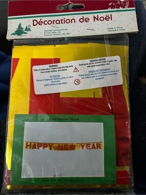Vintage Happy New Year Banner
